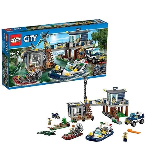 LEGO City Police Swamp Police Station | Police Building Set for Kids 27cm thumbnail 5