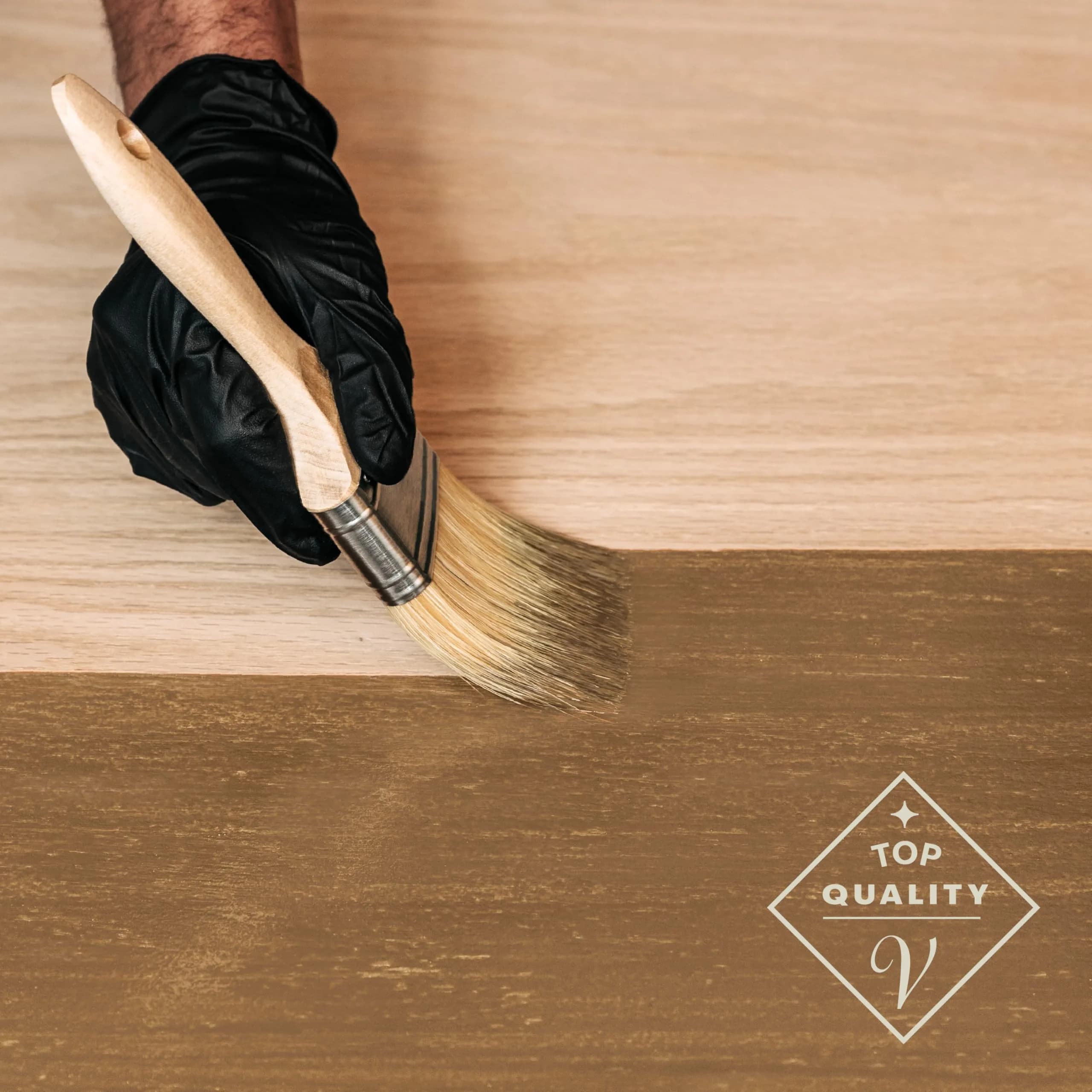 Varathane Premium Fast Dry Wood Stain Golden Oak 946ml (32 Fl Oz) | One Coat Interior Wood Finish - view 5