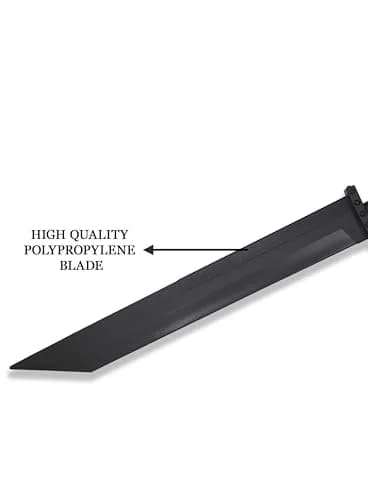 Master USA Martial Arts Sword 36.75 Inch Black Polypropylene Blade | Safe Practice & Cosplay thumbnail 4