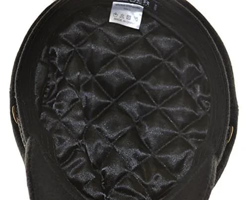Broner Wool Blend Fisherman Cap Greek Sailor Hat Black XL | Nautical Style thumbnail 2