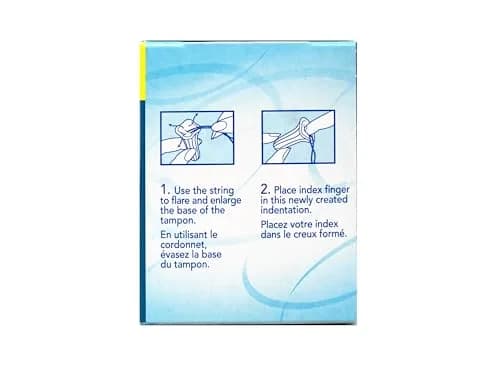 o.b. Pro Comfort Digital Tampons Regular Absorbency 40 Count | Applicator-Free for Discreet Protection thumbnail 2