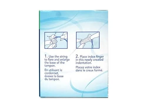 o.b. Tampons Super Absorbency Fluid-Lock Leak Protection 40 Count (1.5 oz) | Designed by a Woman Gynecologist thumbnail 4