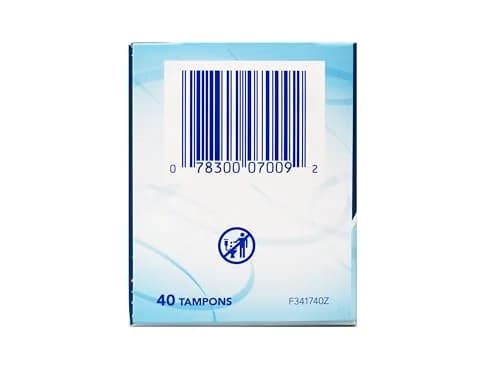 o.b. Tampons Super Absorbency Fluid-Lock Leak Protection 40 Count (1.5 oz) | Designed by a Woman Gynecologist thumbnail 6