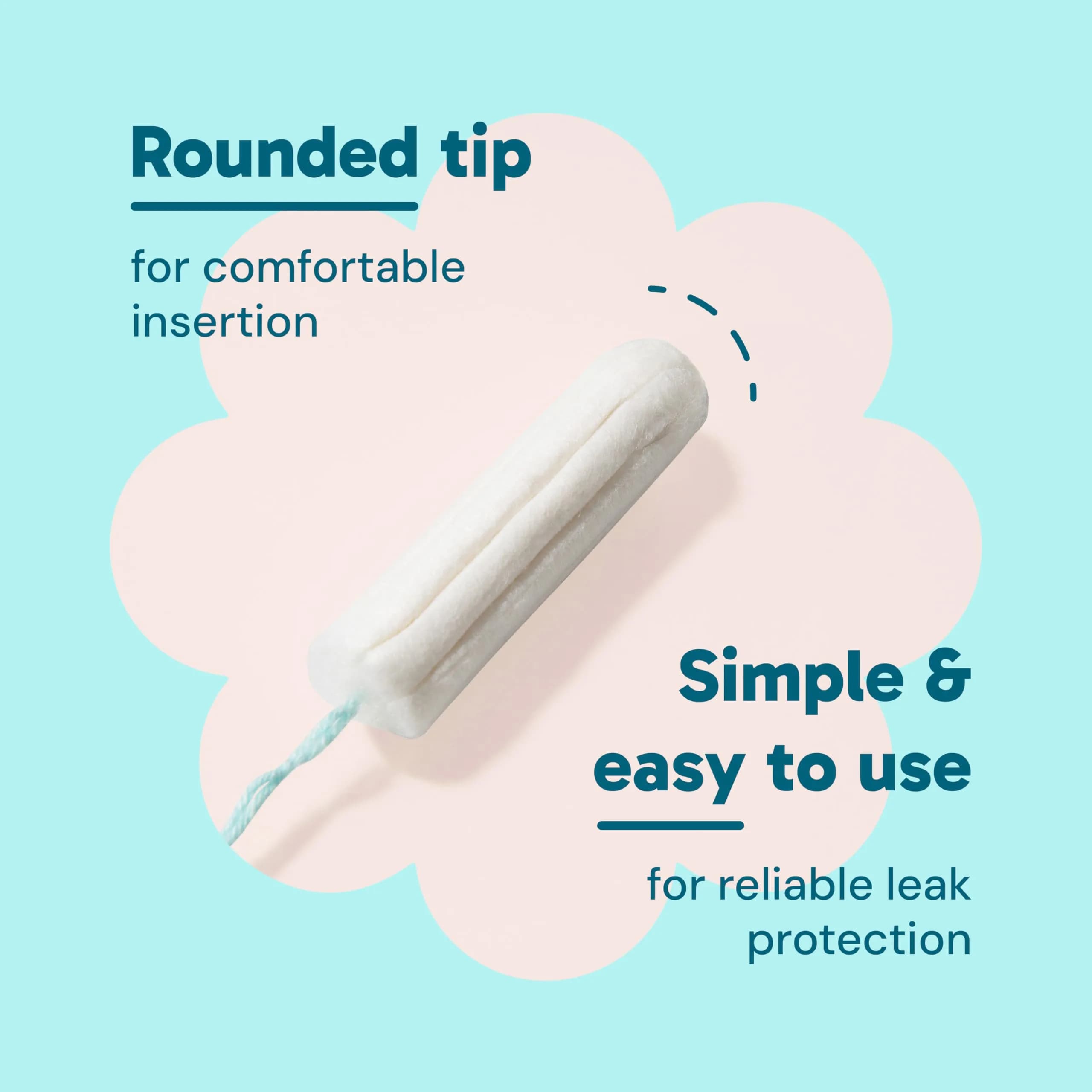 o.b. Tampons Ultra Absorbency, Fragrance-Free, 40 Count (1.8 oz) | Developed by a Gynecologist for Leak Protection - view 6