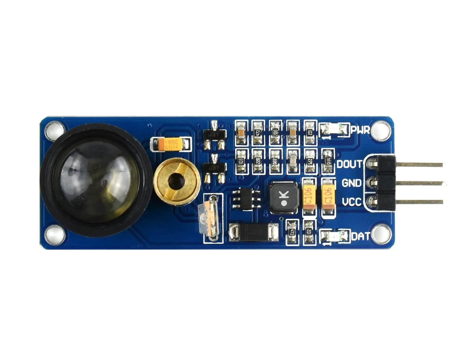waveshare Laser Receiver Module Laser Sensor Module for AVR PIC | Effective Distance 0.8-1.5m, Compatible with Raspberry Pi - main product image