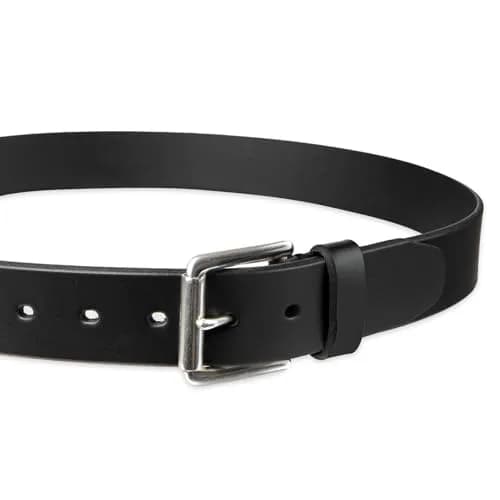 Dockers Mens Casual Belt 44 US | Classic Leather Belt with Silver Buckle thumbnail 3
