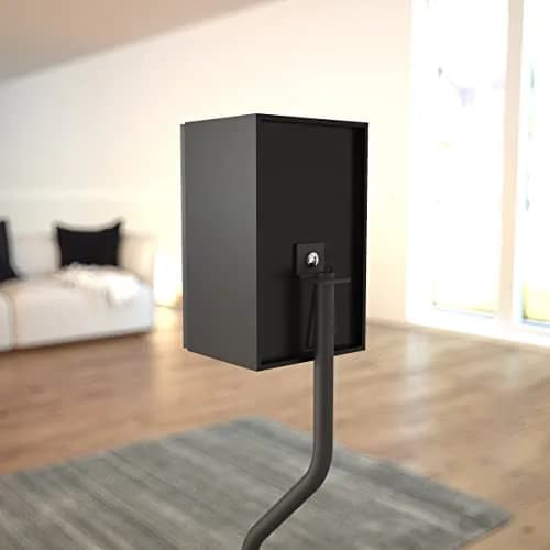 AVF EAK85B-A Adjustable Speaker Floor Stands 31-41 Inch Height | Steel and Glass Pair for Speakers up to 5 kg (11 lbs) thumbnail 3