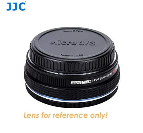 Fotasy M43 Lens Rear Cap & Camera Body Cap 2-Pack | Micro Four Thirds Dust Sensor Cover for Olympus/Panasonic thumbnail 5