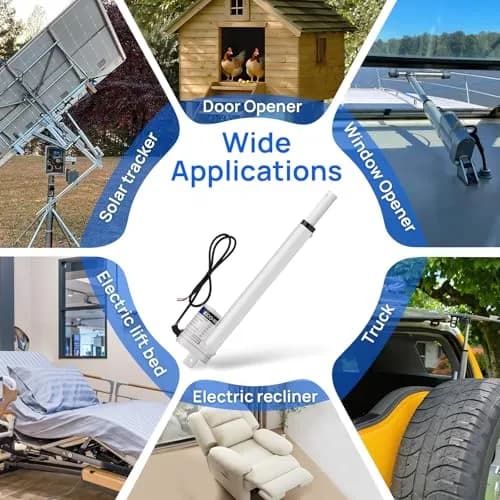 ECO-WORTHY Heavy Duty 330lbs/1500N Solar Tracker Linear Actuator 12V | Waterproof 300mm Stroke thumbnail 9