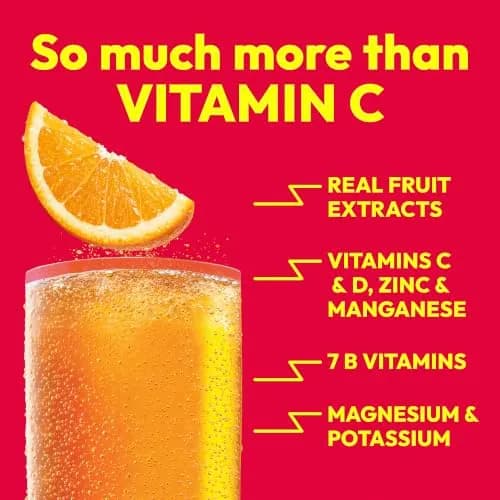 Emergen-C Super Orange 1000mg Vitamin C Powder 60 Count (19.2 oz) | Daily Immune Support with Zinc & B Vitamins thumbnail 3