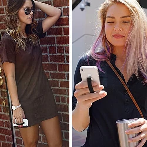 LOVEHANDLE Phone Grip for Most Smartphones and Mini Tablets | Slim, Pocket-Friendly, No-Residue Adhesive thumbnail 8