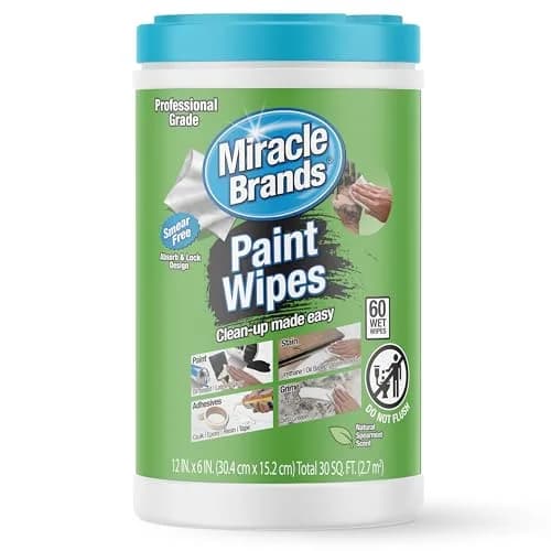 MiracleWipes Surface Cleaning Wipe 60 Count | Heavy-Duty & Gentle on Skin thumbnail 1