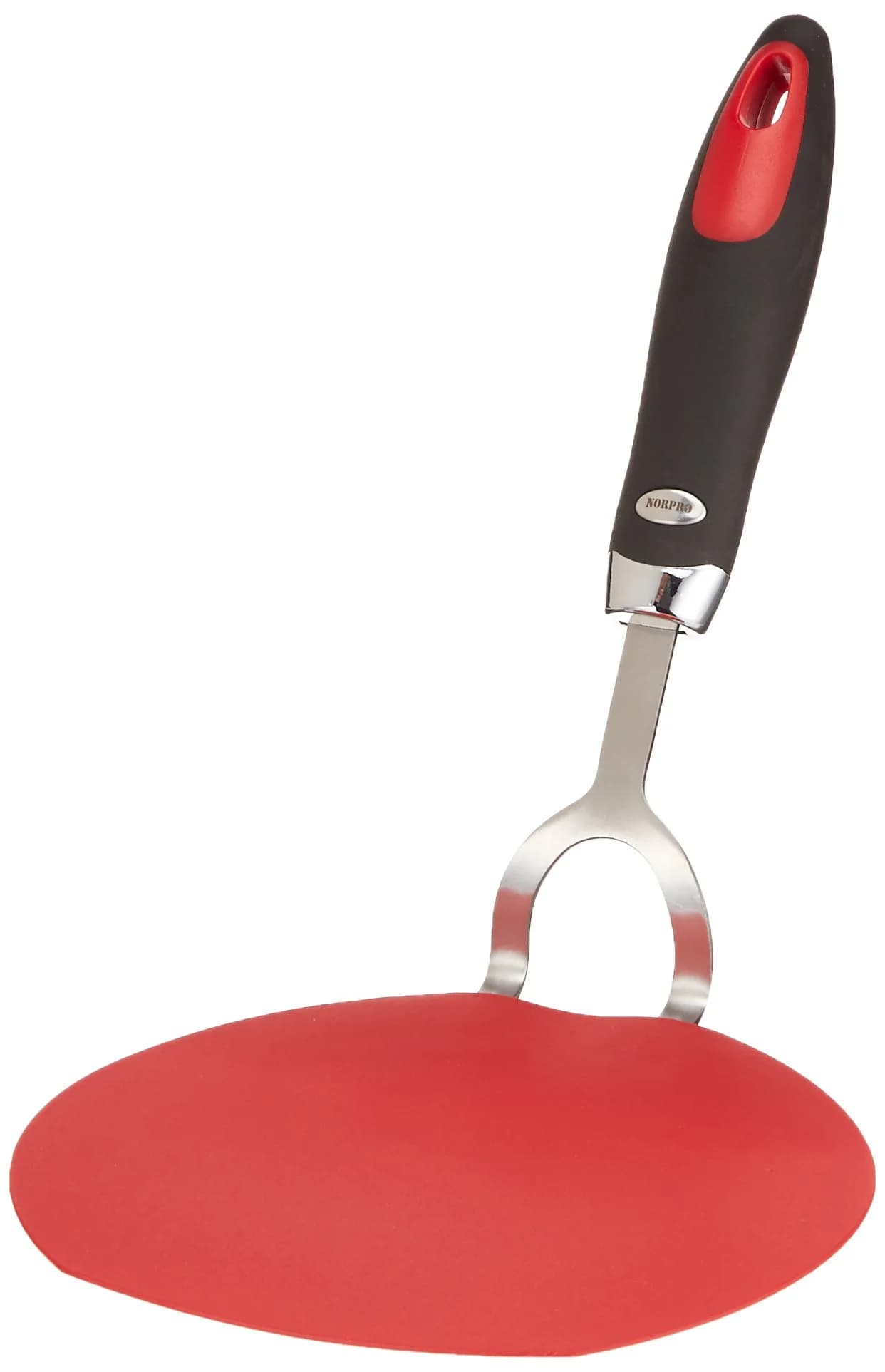 Norpro Grip-EZ Flexible Pancake Spatula Red, 33.5cm (13.25") | Heat-Resistant to 210°C