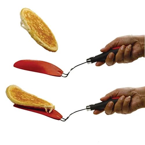 Norpro Grip-EZ Flexible Pancake Spatula Red, 33.5cm (13.25") | Heat-Resistant to 210°C thumbnail 2