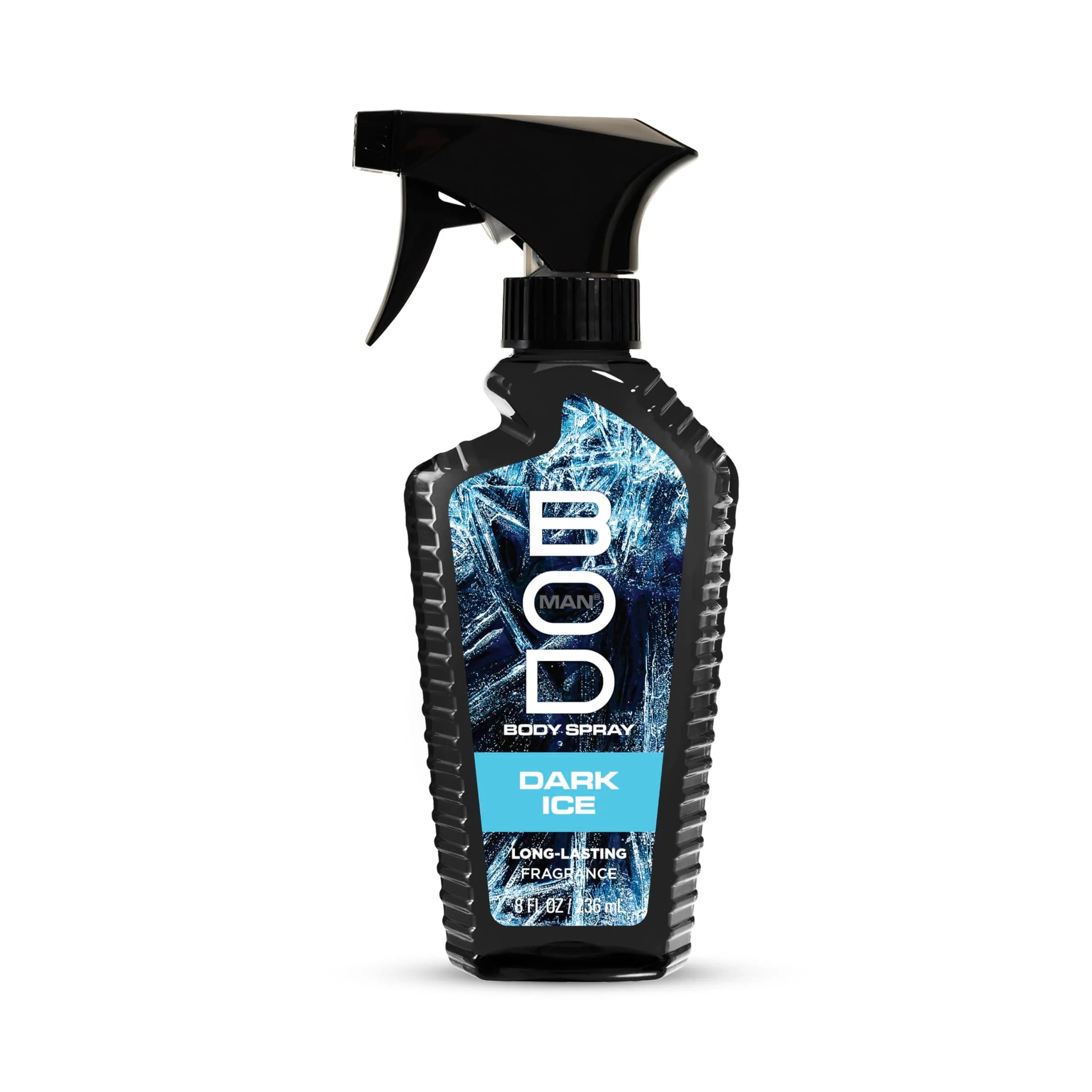 BOD man Dark Ice Fragrance Body Spray 236ml (8 fl oz) | Masculine Aquatic Scent