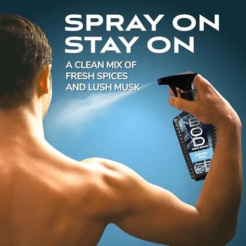 BOD man Dark Ice Fragrance Body Spray 236ml (8 fl oz) | Masculine Aquatic Scent thumbnail 6