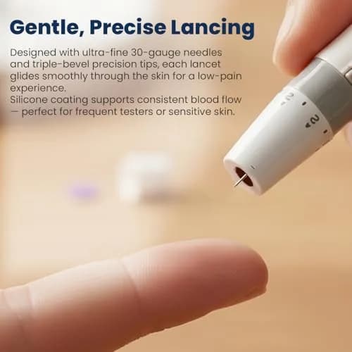 On Call Twist Off Lancets, 100 Lancets | Precise, Safe & Compatible for Blood Glucose Testing thumbnail 4