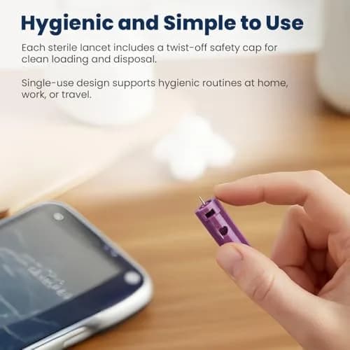 On Call Twist Off Lancets, 100 Lancets | Precise, Safe & Compatible for Blood Glucose Testing thumbnail 5