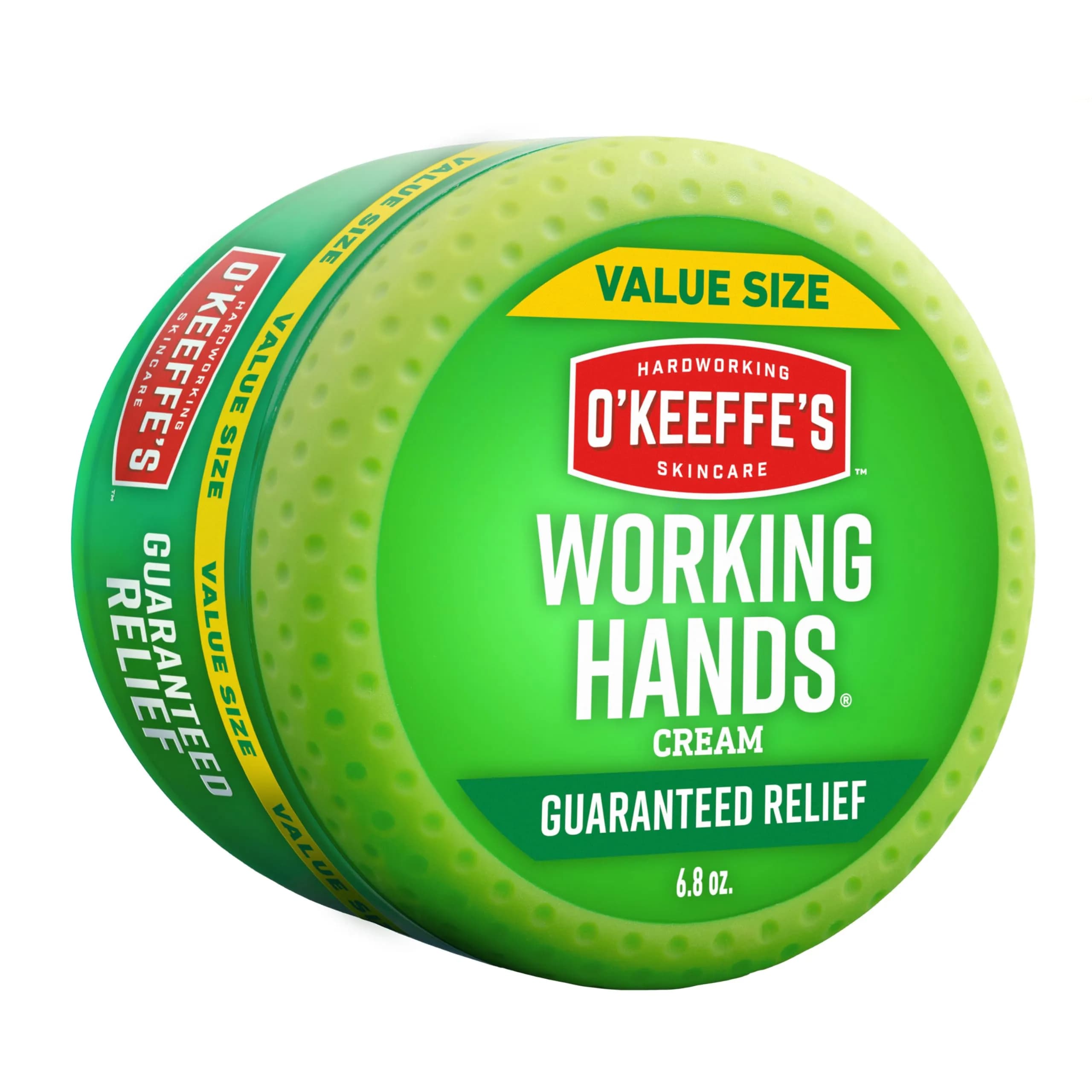 O'Keeffe's Working Hands Hand Cream Jar 192.7 g (6.8 oz) | Intensive Hydration for Extremely Dry Skin