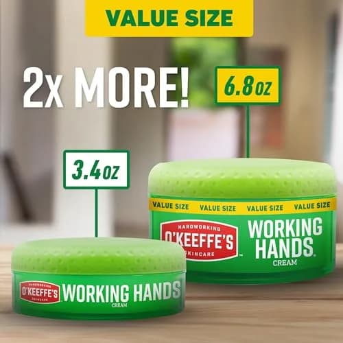 O'Keeffe's Working Hands Hand Cream Jar 192.7 g (6.8 oz) | Intensive Hydration for Extremely Dry Skin thumbnail 6