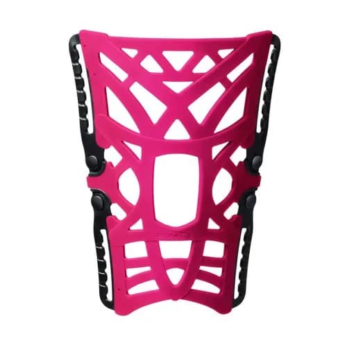 DonJoy Reaction Web Knee Brace with Compression Sleeve for Front Knee Pain & Arthritis, Pink, X-Large/2X-Large | FDA Approved Medical Grade Support thumbnail 2