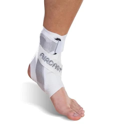 AIRCAST A60 Ankle Support Brace Left Foot Small | 60-Degree Stabilizer for Injury Prevention thumbnail 1