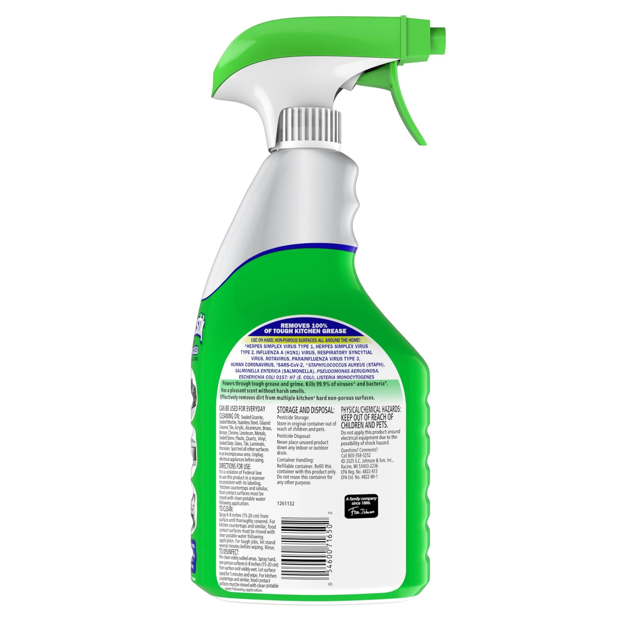 Fantastik Advanced Kitchen and Grease Cleaner 946ml (32 fl oz) | Cuts Tough Grease & Grime - view 7