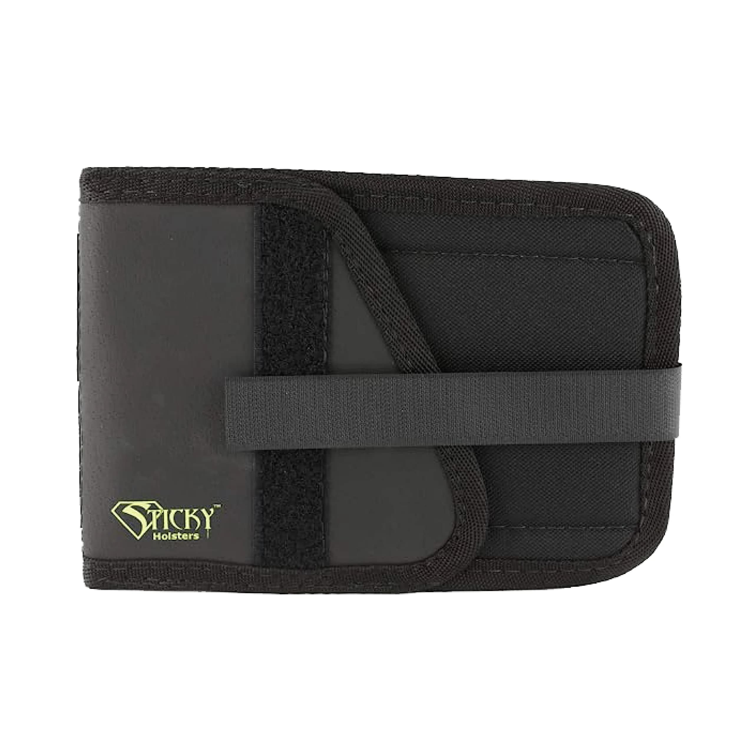 Sticky Holsters Travel Mount Car Holster, Gear Holder for Left-Hand Draw | Non-Slip Vehicle Mount for Concealed Carry — Black