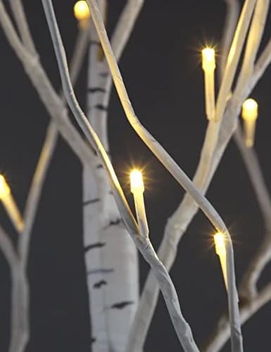 LIGHTSHARE 8FT Birch Tree with 132 LED Lights | Indoor & Outdoor Festival Decor (70-120 chars) thumbnail 6