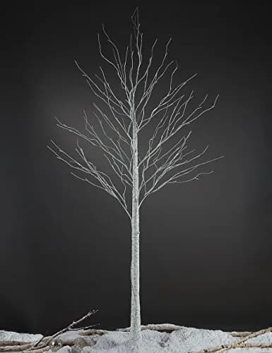 LIGHTSHARE 8FT Birch Tree with 132 LED Lights | Indoor & Outdoor Festival Decor (70-120 chars) thumbnail 9