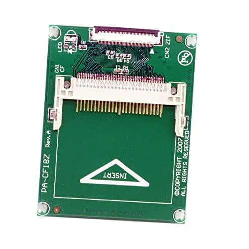 CY 1.8" CF to ZIF SSD HDD Adapter with 2 ZIF Cables | True IDE Mode, Plug-and-Play thumbnail 3