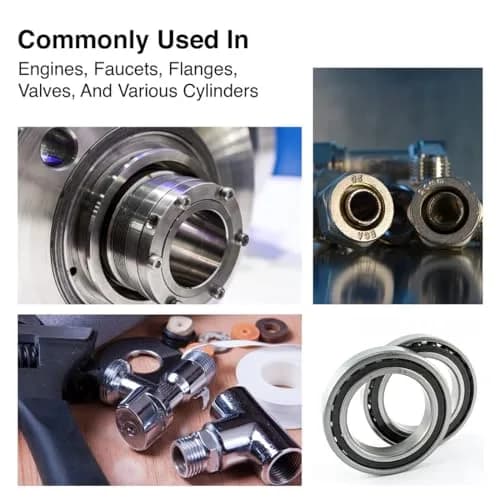 Mr O-Ring M2.5x69 Buna-N O-Ring 70A Durometer | Wide Temperature & Fluid Compatibility thumbnail 6