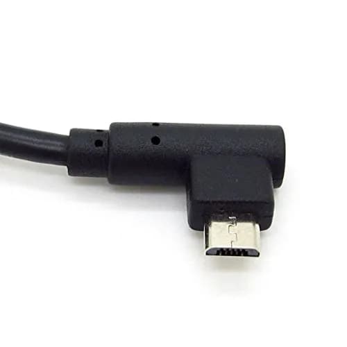 JIUWU Micro USB Y Splitter OTG Cable with Power Charging Cord | 13cm OTG & 25cm Power Cable, Compatible with All OTG Devices thumbnail 4