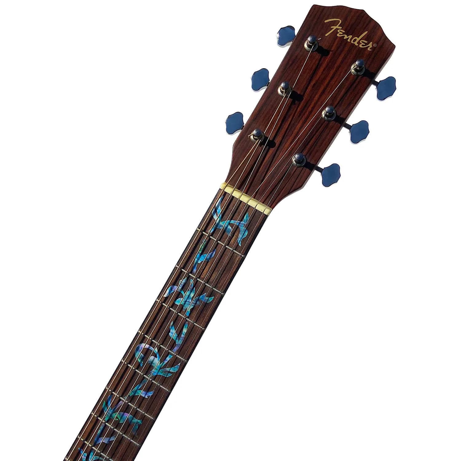 Inlaystickers Tree of Life Guitar Fret Markers - Abalone Mix (1 Sticker Sheet) | Realistic Inlay Look - view 2