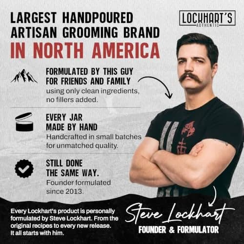 Lockhart's Goon Grease Oil Pomade for Men, Medium Hold Shine, 3.4 oz | Versatile styling, natural finish, infused with sandalwood & vetiver thumbnail 8