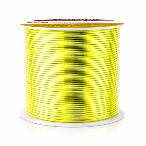 Mandala Crafts 18 Gauge Yellow Green Anodized Aluminum Craft Wire, 100 FT | Durable, Shapeable & Tarnish-Resistant thumbnail 2