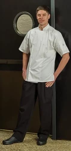Mercer Culinary Genesis Men's Chef Cargo Pant Small Black | Durable, Comfortable & Professional thumbnail 6
