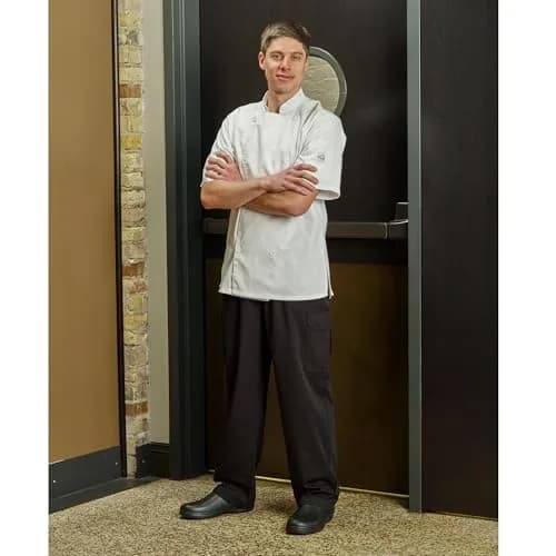 Mercer Culinary Genesis Men's Chef Cargo Pant Small Black | Durable, Comfortable & Professional thumbnail 7