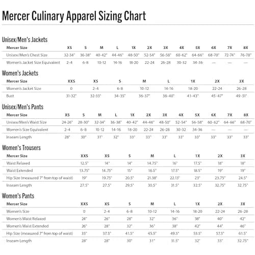 Mercer Culinary Millennia Men's Cook Pants 5X-Large Black | Durable, Comfortable Chef Workwear thumbnail 8