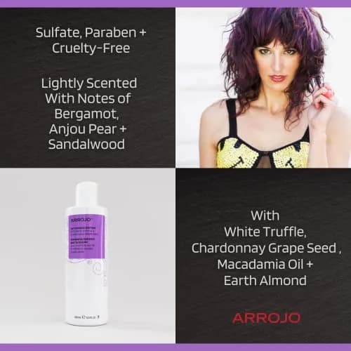 ARROJO Curl Hydration Shampoo 8.5 oz | Nourishes & Defines Curly Hair thumbnail 4