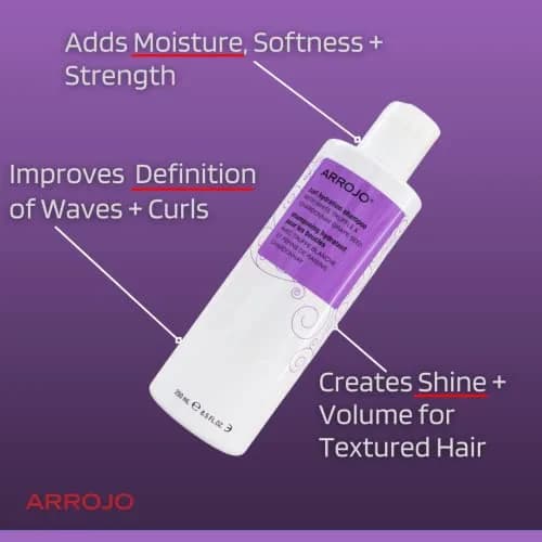 ARROJO Curl Hydration Shampoo 8.5 oz | Nourishes & Defines Curly Hair thumbnail 5