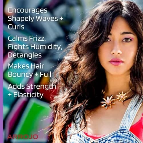 ARROJO Curl Hydration Shampoo 8.5 oz | Nourishes & Defines Curly Hair thumbnail 6