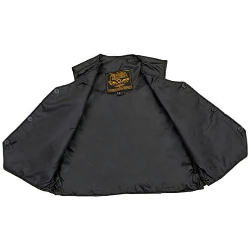 Milwaukee Leather SH2011L Kids Black Leather Vest 5X-Large | Classic Side Lace & Snap Closure thumbnail 3