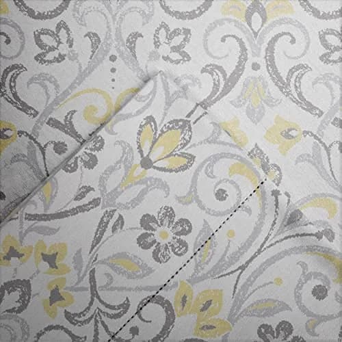 Pointehaven 200 GSM Flannel Sheet Set, Twin, Meadow | 100% Cotton, Fits up to 18" Mattresses thumbnail 4