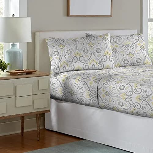 Pointehaven Full Flannel Sheet Set 200 GSM | Soft Cotton, Oversized Fit, Made in Green thumbnail 2