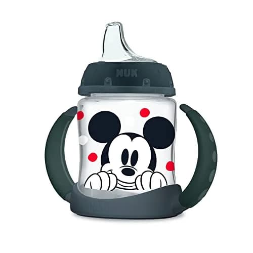 NUK Disney Learner Spill Proof Sippy Cup, Mickey Mouse, 5 Oz (150 mL) | BPA-Free thumbnail 1