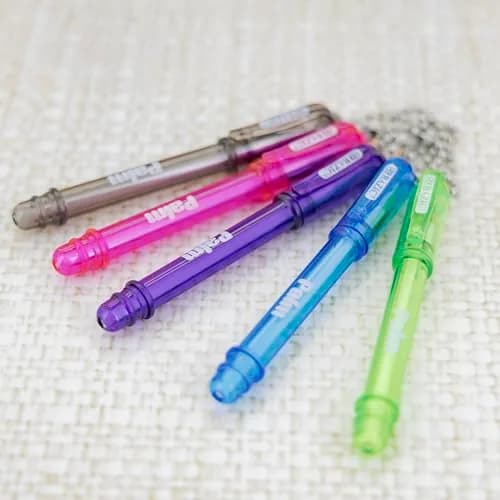 BAZIC PRODUCTS Palm Ballpoint Pens, Key Chain, Black Ink, 5 Ct, 3-Pack | Compact, Refillable, Smooth Ink thumbnail 7