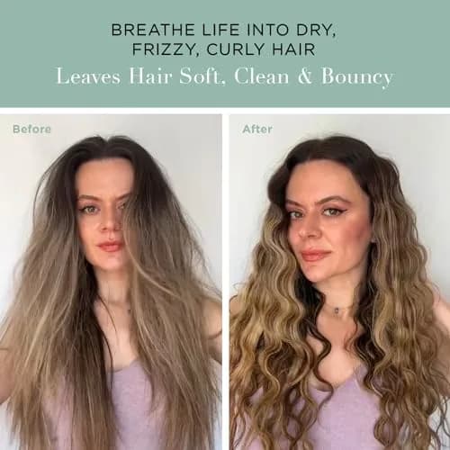 unwash Bio-Cleansing Conditioner 13.5 fl oz | Gentle, Hydrating Co-Wash for Curly & Dry Hair thumbnail 5