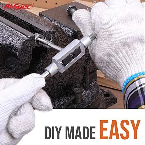 Hi-Spec 39 Piece SAE & Metric Tap & Die Set with Screw Pitch Gauge | Cut, Chase & Thread Metals thumbnail 3