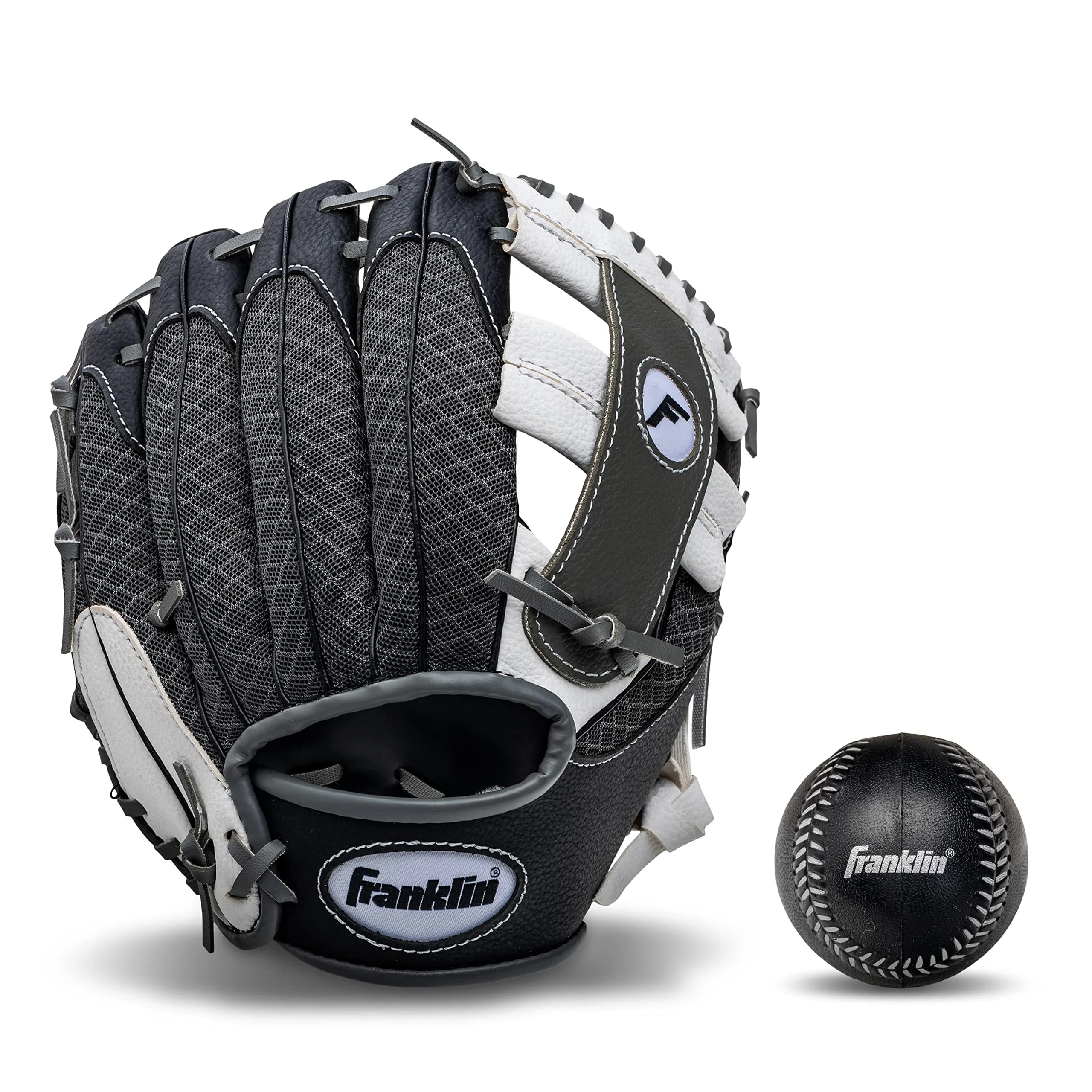 Franklin Sports Teeball Recreational Series Fielding Left Hand Glove 9.5" | Lightweight, Ready to Play - main product image